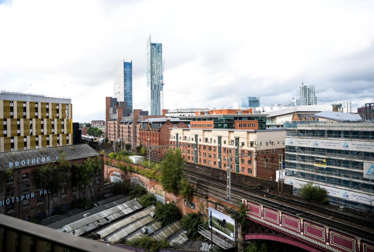 Onpoint Apartments - Spacious 2 Bedroom Apt - City Centre With Balcony Manchester Exterior foto